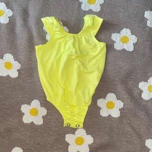 baileys Blossoms xtreme stretch brown yellow onesie 3-6 months